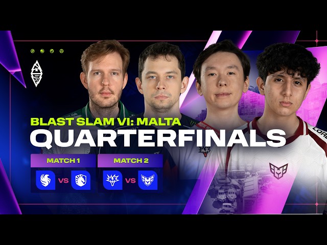 BLAST Slam VI: Malta, Quarterfinals - Falcons vs Liquid, Yandex vs HEROIC - Dota 2 LIVE