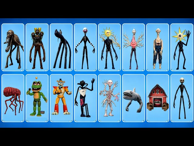 ALL NEW 195 SCP MORPHS IN SCP MORPH ( Roblox ) 