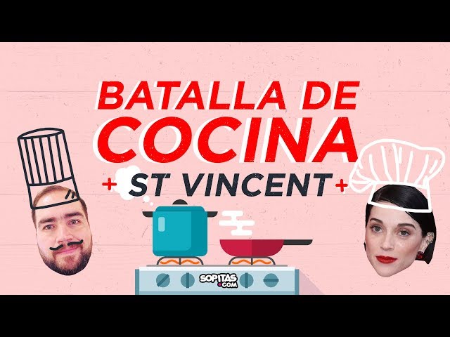 Batalla de cocina con St Vincent | Sopitas.com