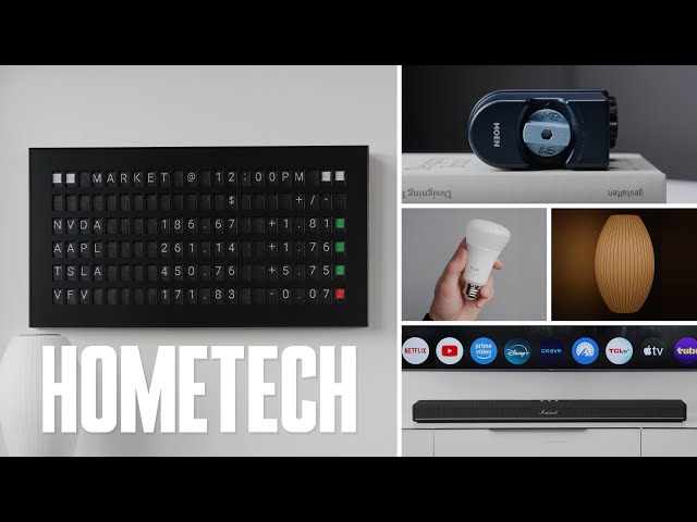 My Smart Home & Tech Design Upgrades // Vestaboard, Mysa, Marshall Heston!