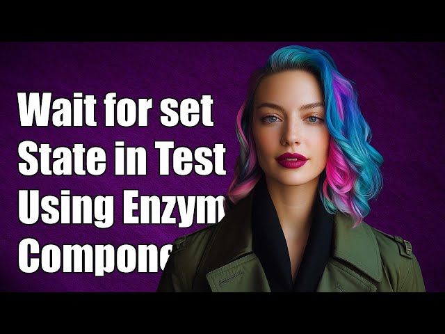 How to Wait for setState in componentDidMount When Testing with Enzyme