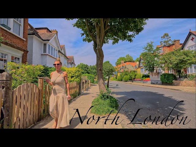 🌿 Spring Walk: Archway to Parliament Hill Fields via Hidden North London | 4K Walking Tour