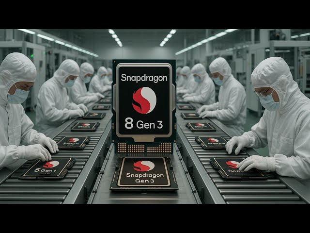 Inside the Qualcomm Processor Processing Factory – How Chipsets Become Million-Dollar Mobile CPUs.
