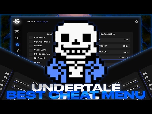 **Divine** Undertale - Best Cheat Menu | Greated Cheat For Undertale | Many Functions | FREE 100%