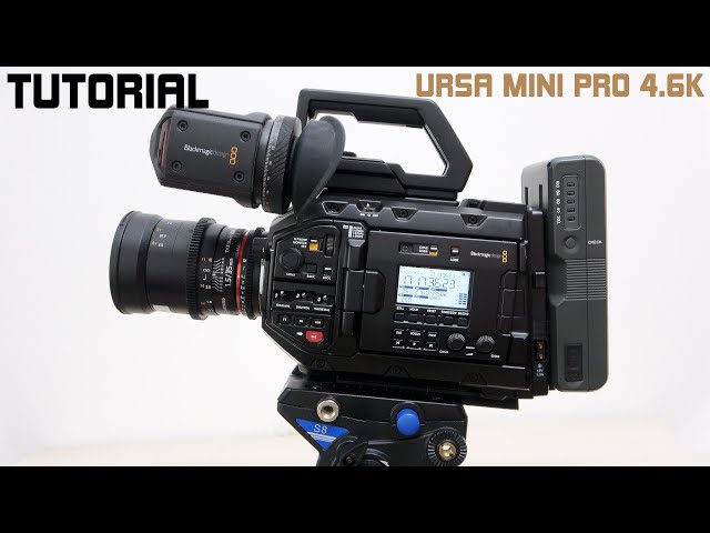 Blackmagic URSA Mini Pro 4.6K - Tutorial y Guía de Menus