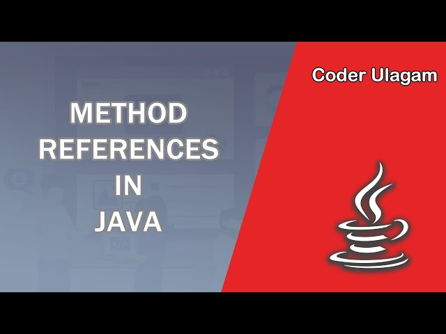 Method References in Java