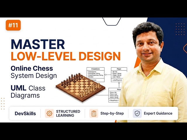 Master Low-Level Design: OOP, SOLID Principles & UML Relationships