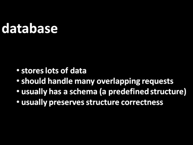 Relational Database Concepts Explained