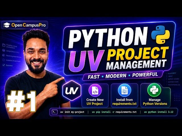 Working with Python UV project management | Part 1