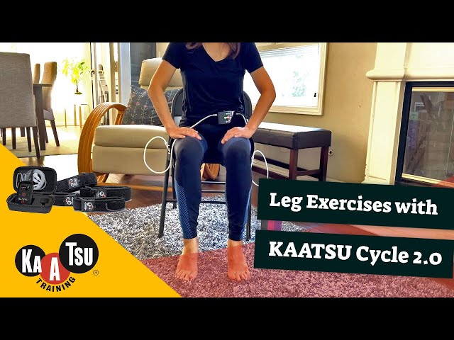 加圧トレーニングの下半身のエクササイズ (3) Leg Exercises with KAATSU Cycle 2.0