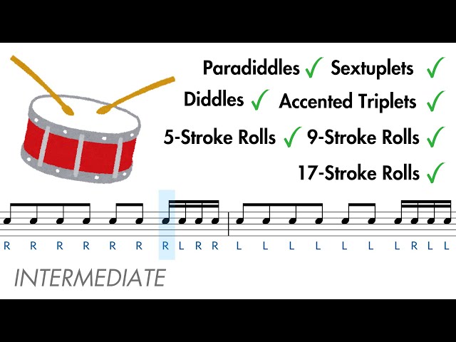 10-Minute Snare Drum Warm Up #2 🥁