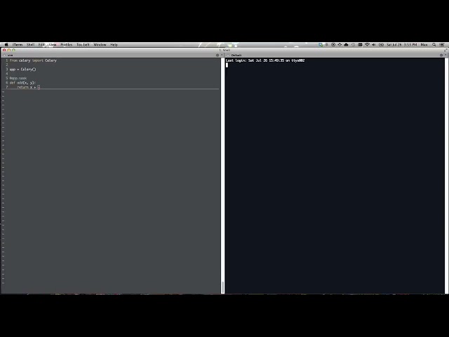 Python Celery demo