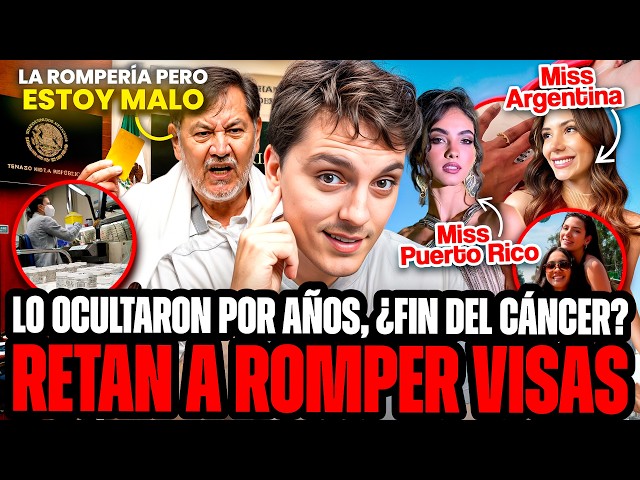 Miss Arg and PR reveal SECRET relationship - Cancer vaccine - Challenge to shred VISAS in Senate