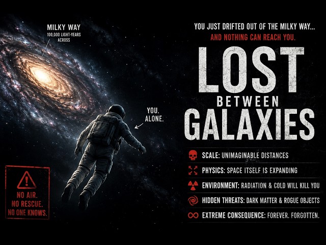What Happens If You Drift Between Galaxies?