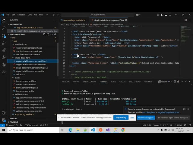 Explore differences between reactive & template-driven forms in Angular. choose the best approach.
