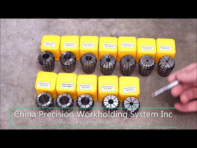 High precision ER collet China manufacturer CPWS ER11 ER16 ER20 ER32 ER40