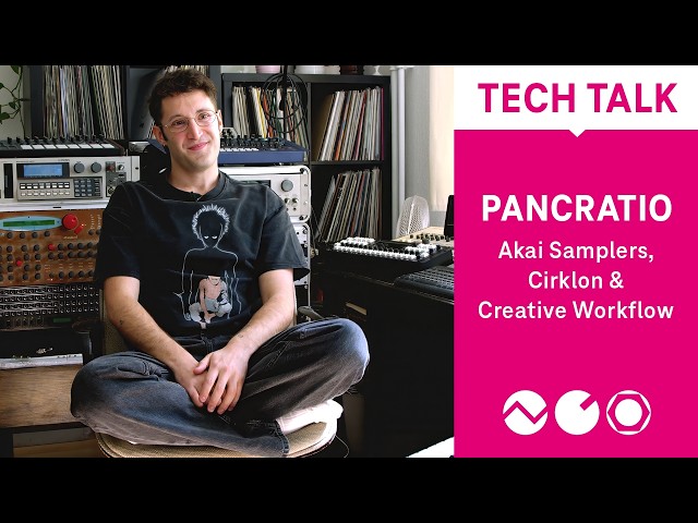 Tech Talk: Pancratio - Akai S950, Cirklon Sequencer & Creative Workflow (Electronic Beats TV)