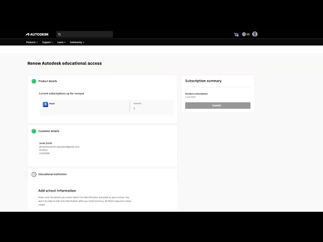 How to renew access to Autodesk education software | Autodesk Education