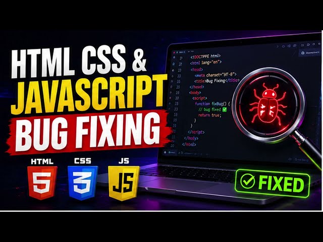 CSS Bug Fix | Fix HTML, JavaScript & Responsive Website Errors Within 24 Hours