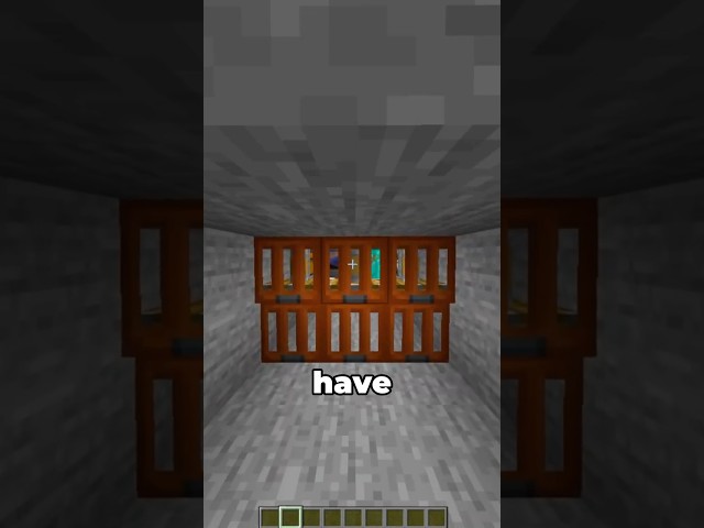 Making a Shutter Door in Minecraft!  #minecraft