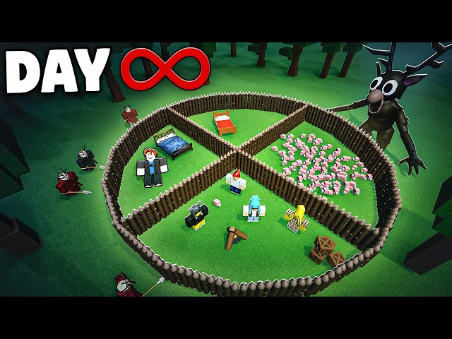 Can I Reach 500 Nights in 99 Nights In the Forest Using Nothing but HACKS!!??