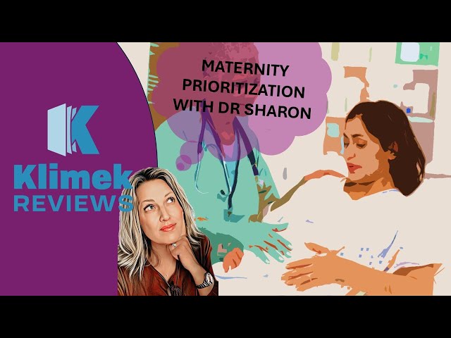 Maternity prioritization questions with Dr. Sharon