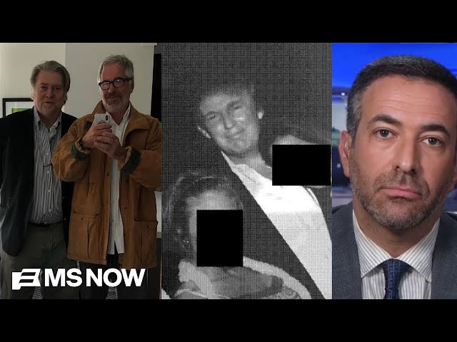 Epstein BOMB: New photos from Epstein estate show Trump, Bannon, Clinton