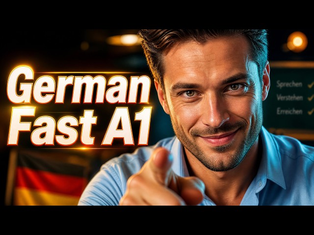 Learn German FAST for Beginners (A1 Level) – Full Lesson 1!