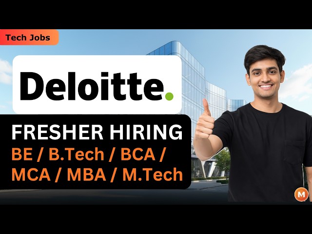 Deloitte Hiring Freshers 🔥 Backend Developer Analyst | Latest Jobs 2026