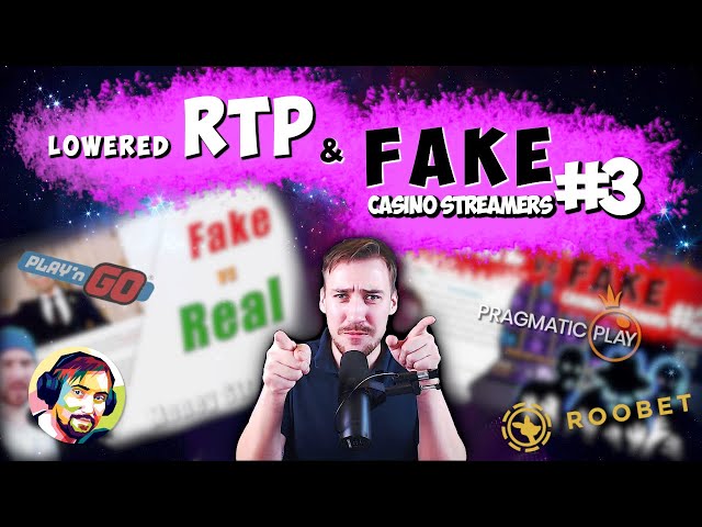 Fake Casino Streamers #3 - Roobet vs Stake RTP Tricks (Pragmatic Play & Play'n GO)