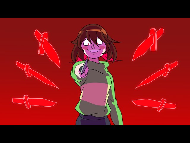 Frisk vs Chara - Undertale animation