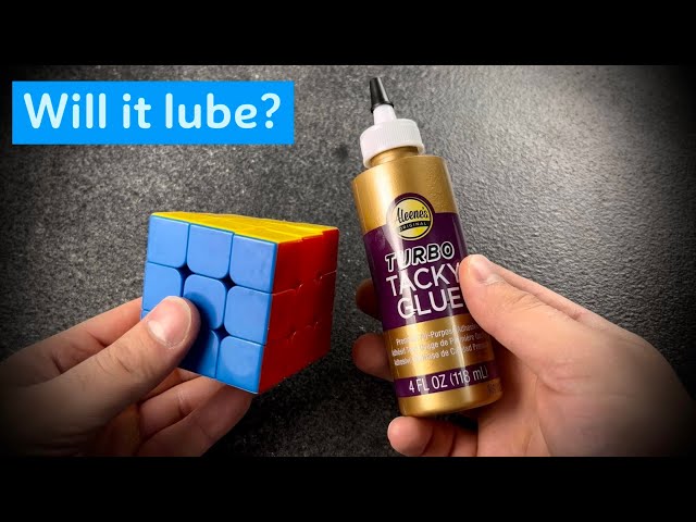 RUBIK’S CUBE VS GLUE