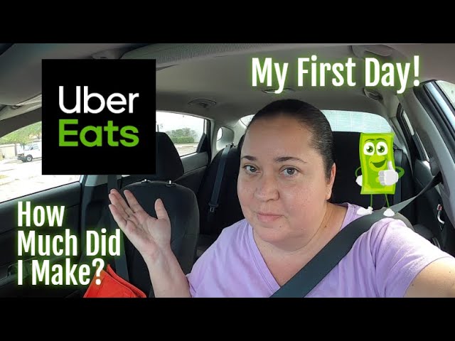 MY FIRST DAY DRIVING FOR UBER EATS | LEARNING THE APP | RIDE ALONG