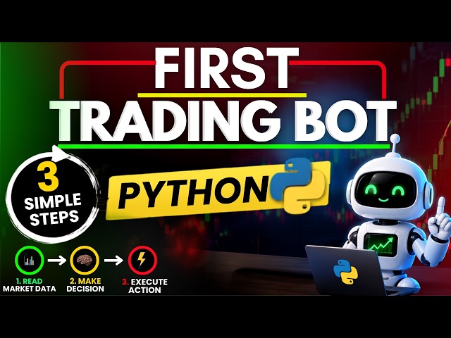 BUILD First (🟢 BUY🔴 SELL🟡 HOLD) TRADIGN BOT using Python | Read, Decide & Execute