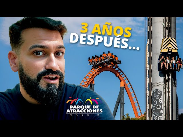 Así está hoy el Parque de Atracciones de Madrid 🎢 ¿Renovado o estancado?