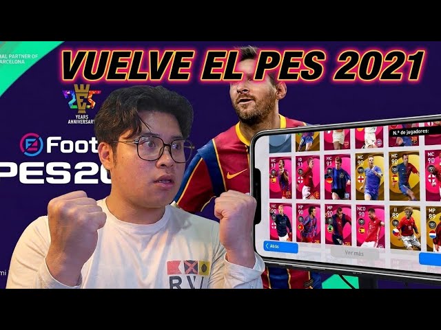 COMO instalar PES 2021 mobile 