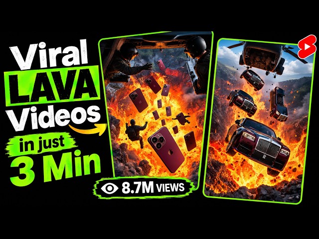 How to Make Viral-Style AI Lava Experiment Videos