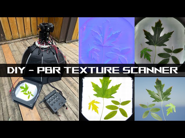 DIY - PBR TEXTURE SCANNER