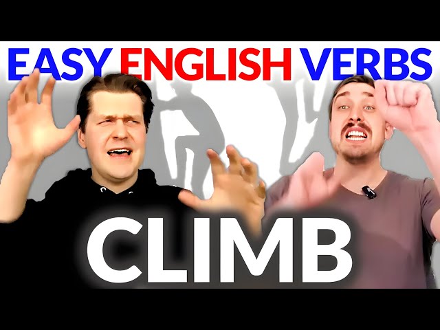 CLIMB 🧗‍♀️ Learn English Verbs | English Comprehensible Input Easy Beginner Lesson