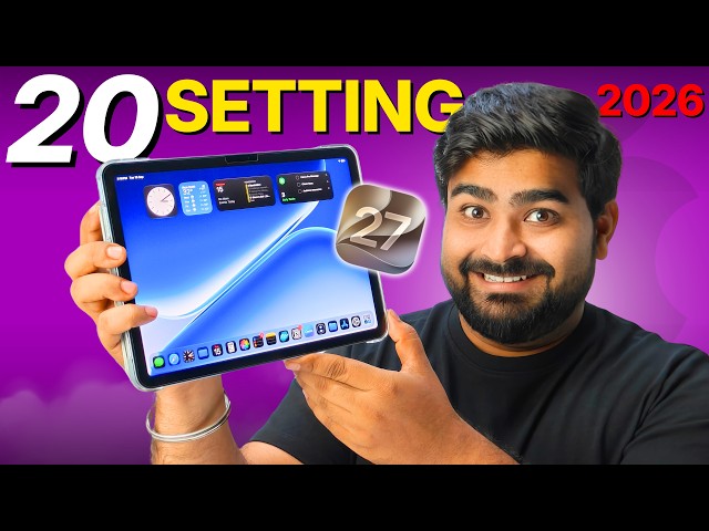Do THIS First If You Just Bought a New iPad! | iPad Tips & Tricks 2026