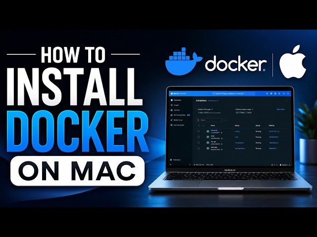 How to Download and Install Docker on Mac OS 2026