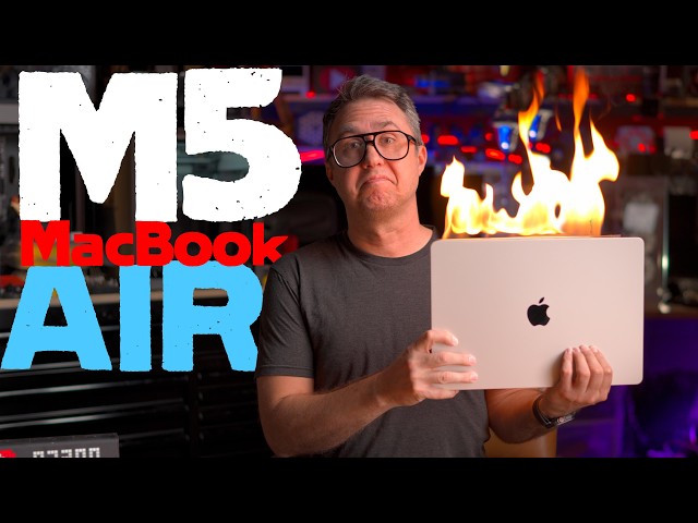 The M5 Macbook Air is On Fire.