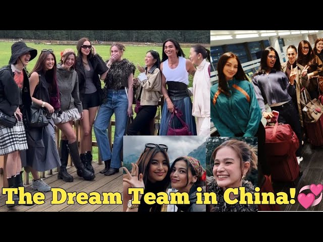 Bea Alonzo, Anne Curtis, Gabbi Garcia, Kylie Versoza, Bretman Rock MAGKAKASAMANG LUMIPAD SA CHINA!💞