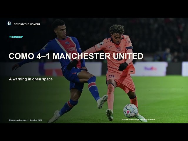 Champions League Roundup: Eight Matches, Six Stories