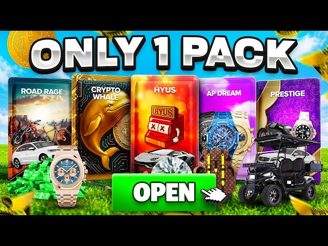 The One Pack Only Challenge... ($100,000+ OPENING!)