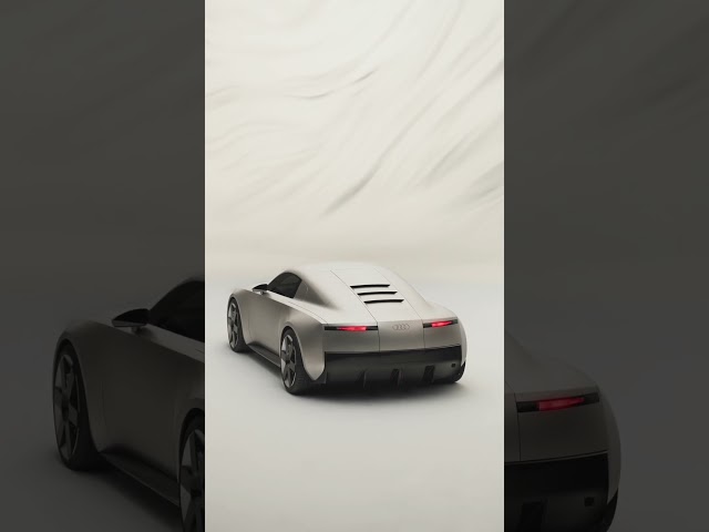 The Audi Concept C is a production-bound electric sports car! #audi #luxurycars #sportscar
