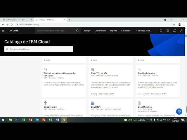 Curso Fundamentos de IBM Cloud-VIDEO 1-IBM Cloud es una nube empresarial para VM, Aplicaciones, etc