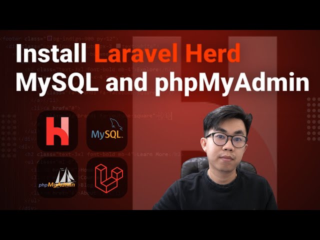 How to Install Laravel on Windows with Laravel Herd and MySQL, phpMyAdmin for Beginners