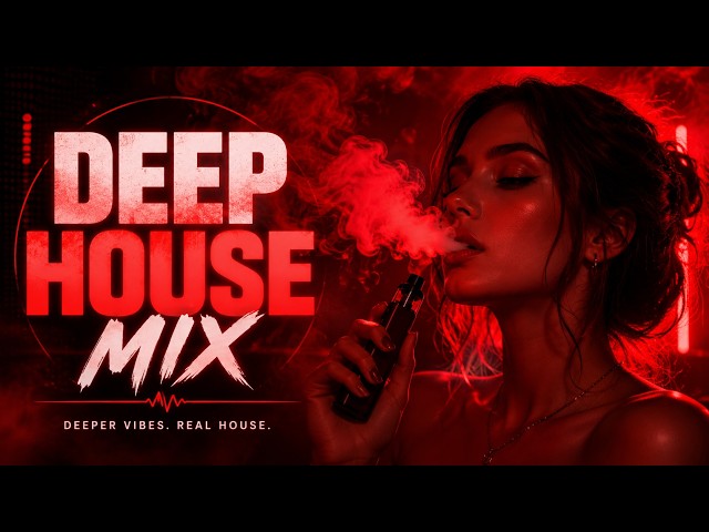 🔴 Deep House Mix 2026 | Smoky Club Vibes, Dark Red Lights & Late Night Groove