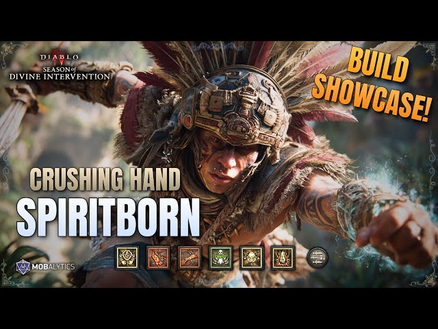 This Crushing Hand Spiritborn SMASHES The Endgame In Diablo 4 Season 11!